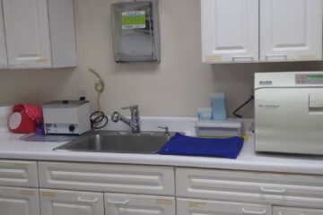 Dentistry sink